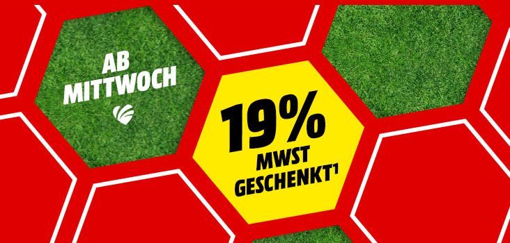 🔥🔥MediaMarkt & Saturn MwSt.-Aktion 2026 gestartet: 15,9% Rabatt für alle ab 20Uhr‼️
