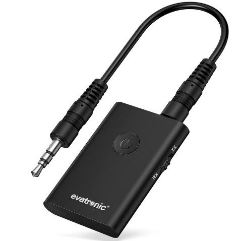 Evatronic 2in1 Bluetooth 5.0 Adapter mit 3,5mm Anschluss für 13,79€ (statt 22€)