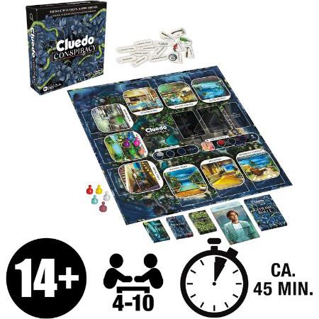 Cluedo Conspiracy Brettspiel   bis zu 10 Spieler für 14,79€ (statt 20€)