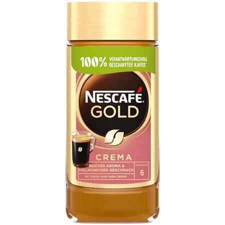 Nescafe Gold Crema, löslicher Bohnenkaffee, 200g ab 7,19€ (statt 11€)