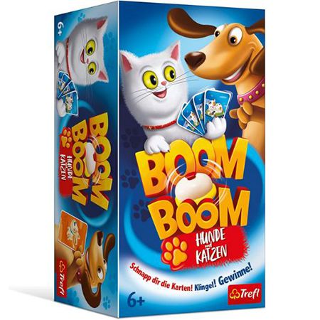 Trefl Boom Boom Hunde & Katzen Kartenspiel für 9,99€ (statt 15€)