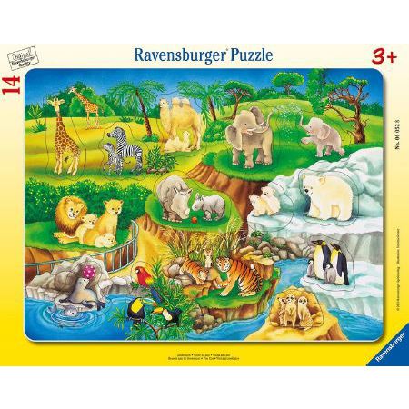 Ravensburger 06052 Zoobesuch Rahmenpuzzle für 7,50€ (statt 10€)