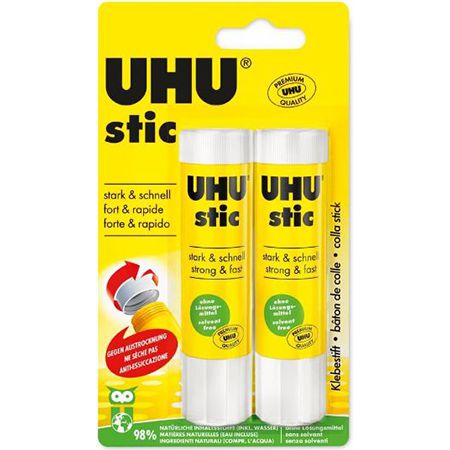 2er Pack UHU Klebestifte, je 21g ab 3,99€ (statt 6€)