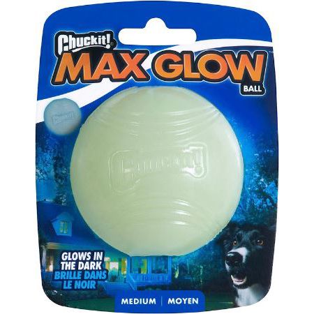 Chuckit Max Glow Ball M   Phosphoreszierender Ball für Hunde für 3,59€ (statt 10€)