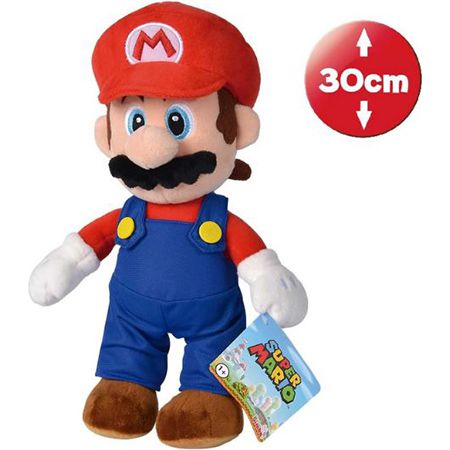 Simba Super Mario Plüschfigur, 30cm für 7,99€ (statt 15€)