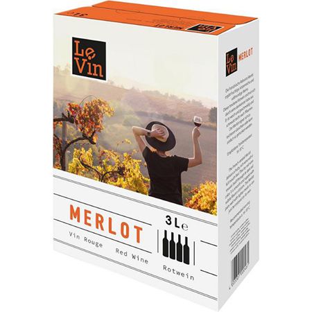 3 Liter Le Vin Merlot aus Frankreich, Bag-in-box ab 8,54€ (statt 15€)