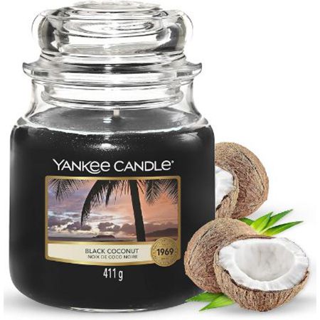 Yankee Candle Black Coconut Duftkerze im Glas ab 17,73€ (statt 22€)