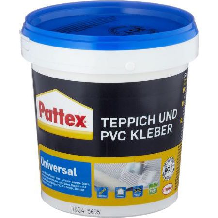 1Kg Pattex Teppich & PVC lösemittelfreier Dispersionskleber für 10,36€ (statt 14€)