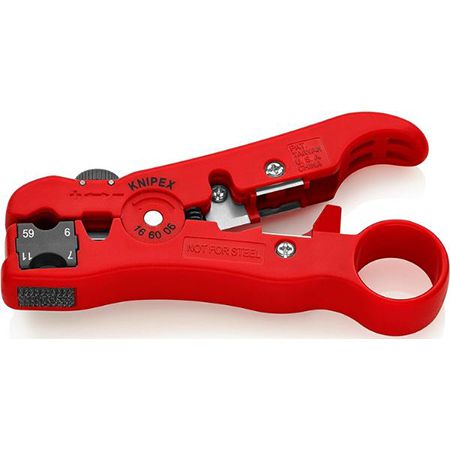 ⚡️ Knipex Abisolierwerkzeug für Koaxial- & Datenkabel für 10€ (statt 16€)