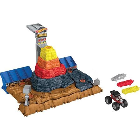 🌋 Hot Wheels Monster Trucks Arena Smashers Bone Shaker für 16,41€ (statt 30€)