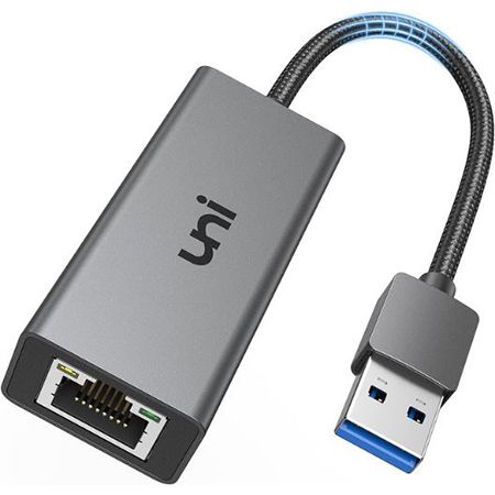 uni USB 3.0 zu LAN Adapter mit bis 1.000Mbps für 11,30€ (statt 16€)