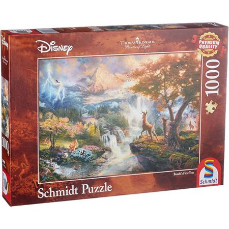 Schmidt Spiele Thomas Kinkade Disney Bambi, 1.000 Teile Puzzle für 9,79€ (statt 15€)