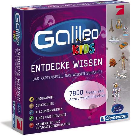 Clementoni Galileo Kids Das große Wissens Quiz für 14,99€ (statt 20€)