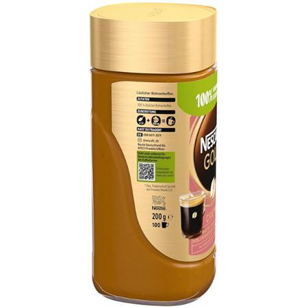 Nescafe Gold Crema, löslicher Bohnenkaffee, 200g ab 7,19€ (statt 11€)