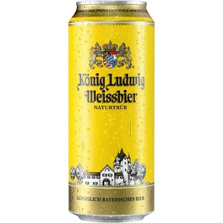 24er Pack König Ludwig Weissbier Naturtrüb, 0,5L ab 15,49€ (statt 24€)