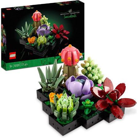 🥀 LEGO 10309 Icons Sukkulenten Blumen Set für 40,99€ (statt 53€)
