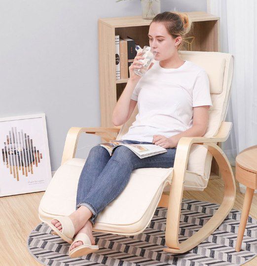 💺 Songmics Schaukelstuhl mit Birkenholz Gestell für 54,99€ (statt 70€) 💺 Songmics Schaukelstuhl mit Birkenholz Gestell für 54,99€ (statt 70€)