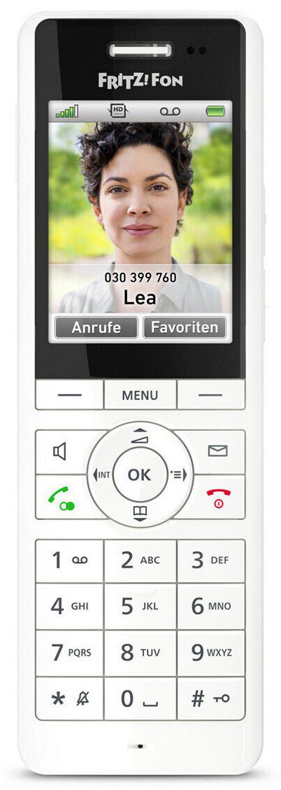 AVM FRITZ!Fon X6 IP & DECT Telefon mit Farbdisplay für 70€ (statt 76€)