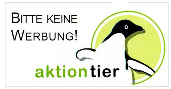 Aktiontier: U.a. Aufkleber Keine Werbung gratis