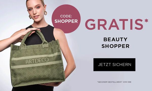 ARTDECO: ab 59€ Bestellwert Beauty Shopper gratis dazu