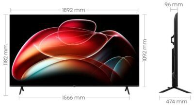 Hisense 85E6KT 85 Zoll UHD smart TV für 969€ (statt 1.129€)