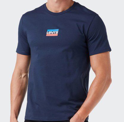 Levis Herren Graphic Crewneck Tee T Shirt für 8,95€