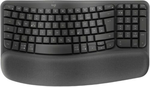 Logitech Wave Keys kabellose ergonomische Tastatur für 52,99€ (statt 70€)