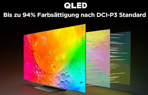 TCL 55T8A 55 Zoll UHD QLED TV für 560€ (statt 699€)