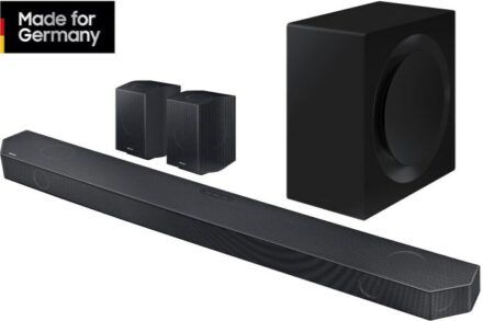 Samsung HW Q995GC/ZG Soundbar mit Subwoofer für 798€ (statt 939€)