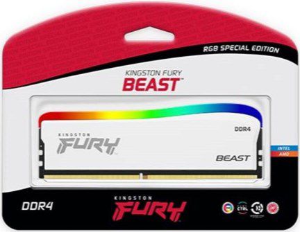 Kingston Fury Beast RGB 16GB DDR4 3600 CL18 für 43,89€ (statt 54€)