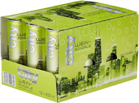 City Weinschorle Weiß (12 x 0.25l) ab 8,99€ (statt 12€)