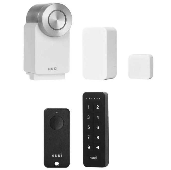 Nuki Smart Lock Pro (neueste 4. Gen) + Fob + Door Sensor + Keypad für 389,95€ (statt 470€)