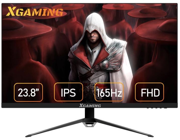 XGaming 24G2CE   23,8 Zoll Gaming Monitor mit 165Hz & 2ms für 114€ (statt 163€)