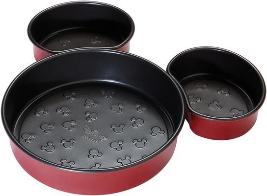 Prestige Mickey Mouse Kuchenformen Set, 3 tlg. für 15,99€ (statt 21€)