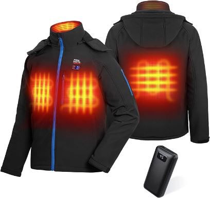 Kemimoto Beheizbare Jacke mit 3 Stufen & Powerbank für 24,99€ (statt 50€)