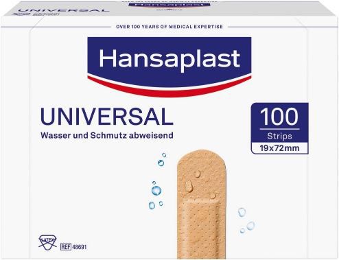 100er Pack Hansaplast Universal Pflaster ab 8,72€ (statt 14€)