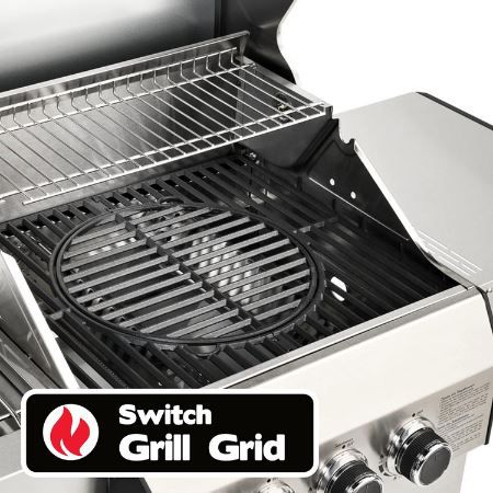 Taino Platinum 2+1 Gasgrill mit Keramik Brenner für 299,99€ (statt 380€)