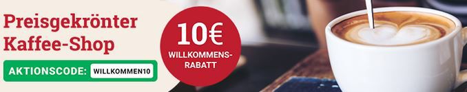 ☕ 10€ Rabatt auf Kaffee & Kapseln ab nur 30€ + keine VSK ab 50€