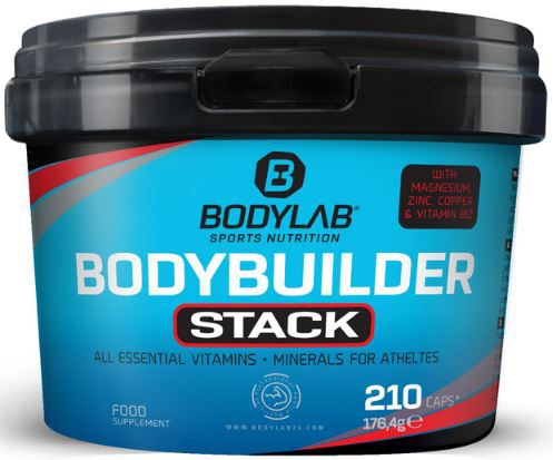 210er Pack Bodylab Bodybuilder Stack Kapseln für 16,95€ (statt 23€)