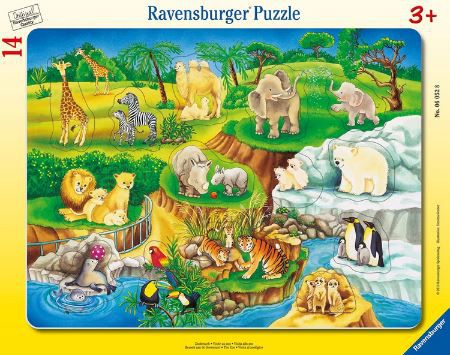 Ravensburger 06052 Zoobesuch Rahmenpuzzle für 7,50€ (statt 10€)
