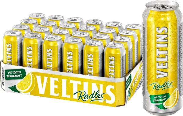 24er Pack Veltins Radler, 0,5L Dose ab 17,76€ (statt 24€)