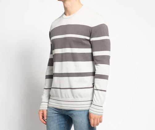 2x G Star Irregular Stripe Round Neck Sweater für 44,15€ (statt 120€)