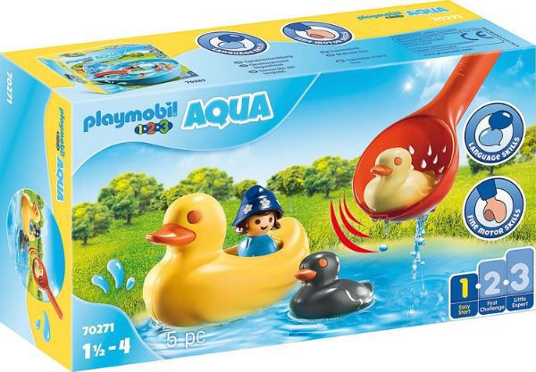 Playmobil 1.2.3 70271 Entenfamilie Spielset für 5€ (statt 13€)