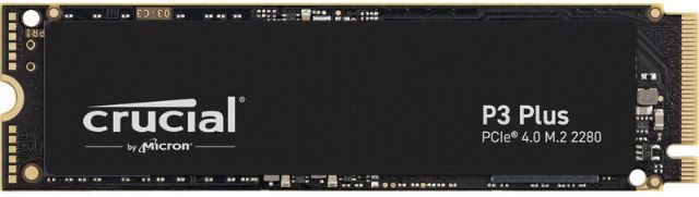 Crucial P3 Plus SSD M.2 mit 4 TB für 199,99€ (statt 240€)