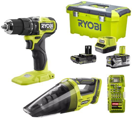 Ryobi RPD18C 242VTA55 Akku Schlagbohrschrauber Set für 159,99€ (statt 230€)