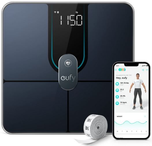 eufy Smart Scale P2 Pro Personenwaage mit 16 Messwerte für 39,99€ (statt 60€)