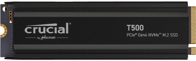 💾 Crucial T500 SSD M.2 mit Heatsink, 2 TB für 139,99€ (statt 170€)