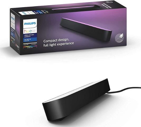 2x Philips Hue White & Color Ambiance Play Lightbar mit 490lm für 102,84€ (statt 120€)