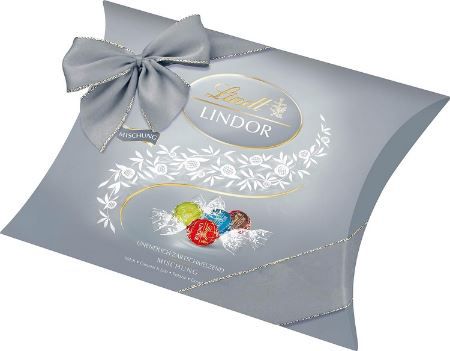 Lindt Lindor Mischung Silber, ca. 26 Kugeln in versch. Sorten für 10,80€ (statt 14€)