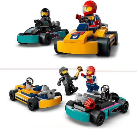 LEGO 60400 City Go Karts Set mit 2 Minifiguren für 7,99€ (statt 11€)